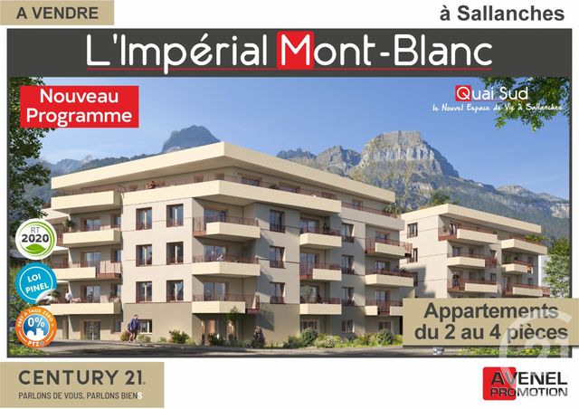 Appartement F3 à vendre - 3 pièces - 79.18 m2 - SALLANCHES - 74 - RHONE-ALPES - Century 21 Patrick Avenel