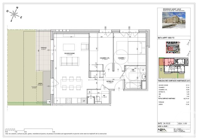 appartement - SALLANCHES - 74