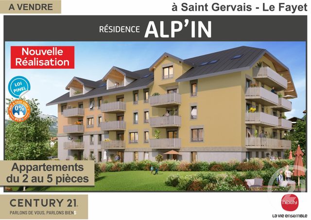 Appartement F4 à vendre ST GERVAIS LES BAINS